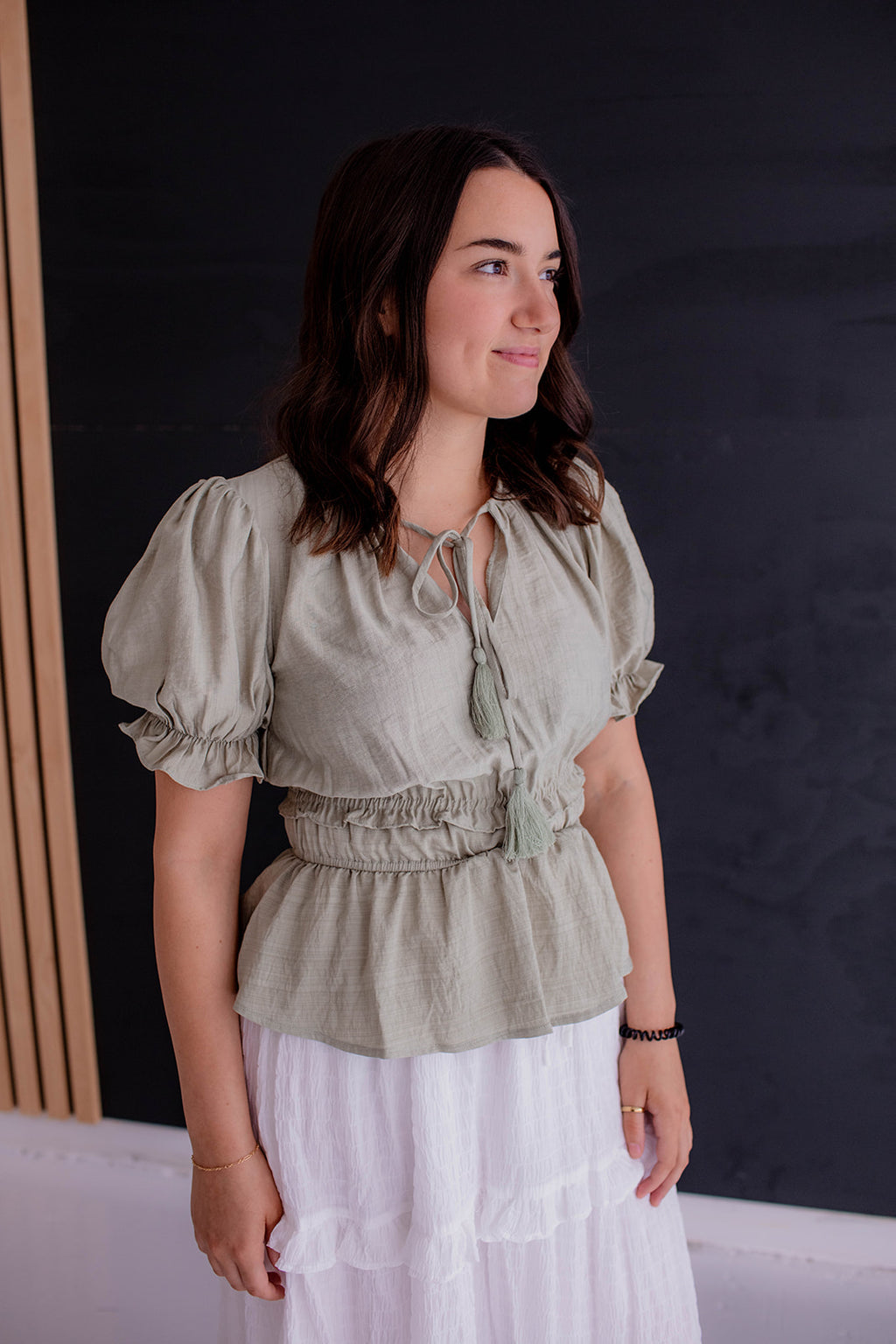 Lilou Blouse in Mint