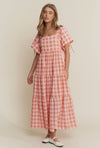 Jenna Dress in Apricot