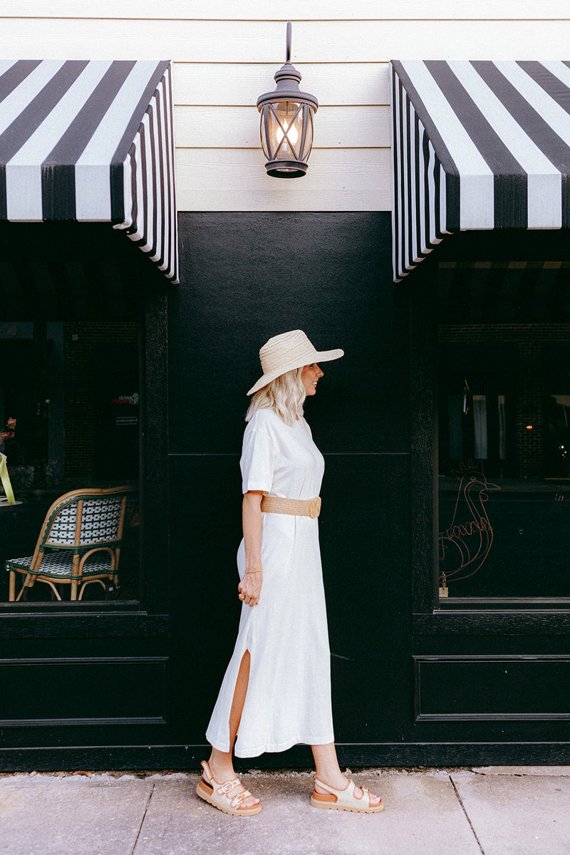 Nolyn Tshirt Dress in alpaca