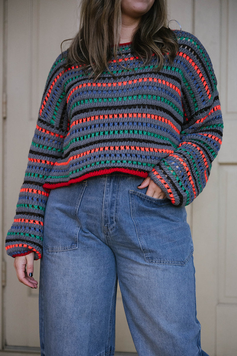 Ember Striped sweater