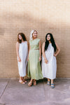 Willow set in Matcha green