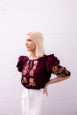 Marsala Blouse