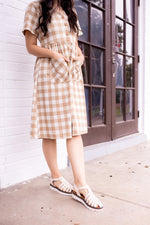 Lenore Dress in Sand