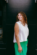 Portia Top in Almond