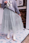 Emersyn Skirt in Light sage