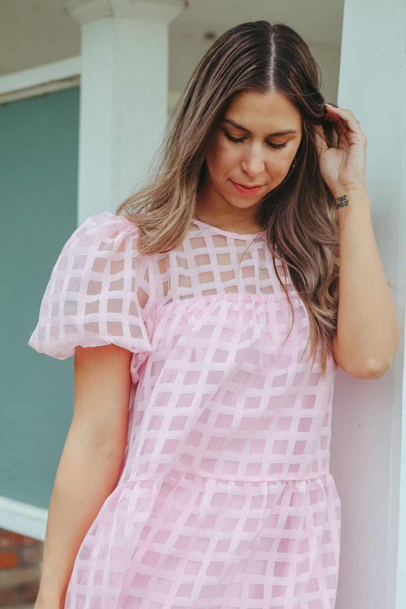 Mae Dress in pink