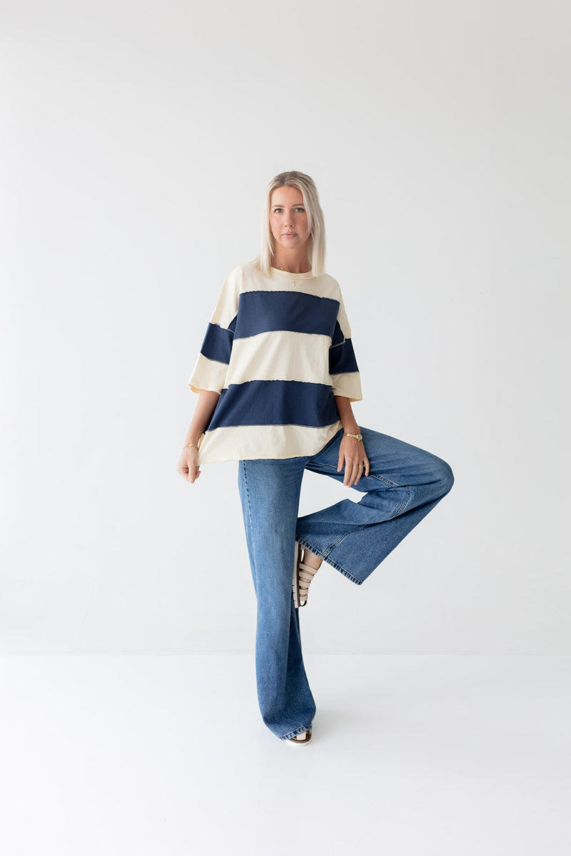 Celine Color Block Top