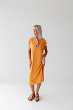 Isa Dress in Citrus Orange