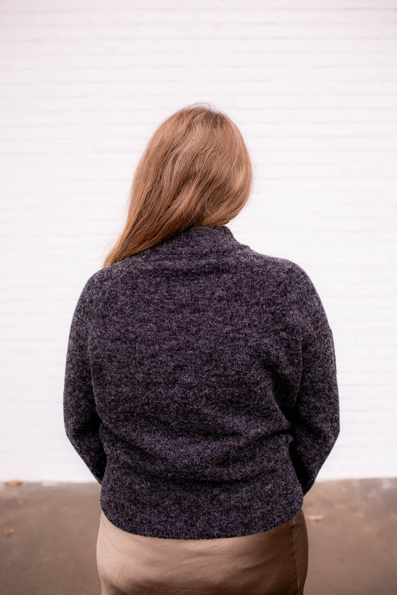 Luna Sweater in Charcoal