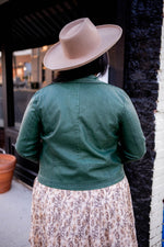Dominique Jacket in Forest Green