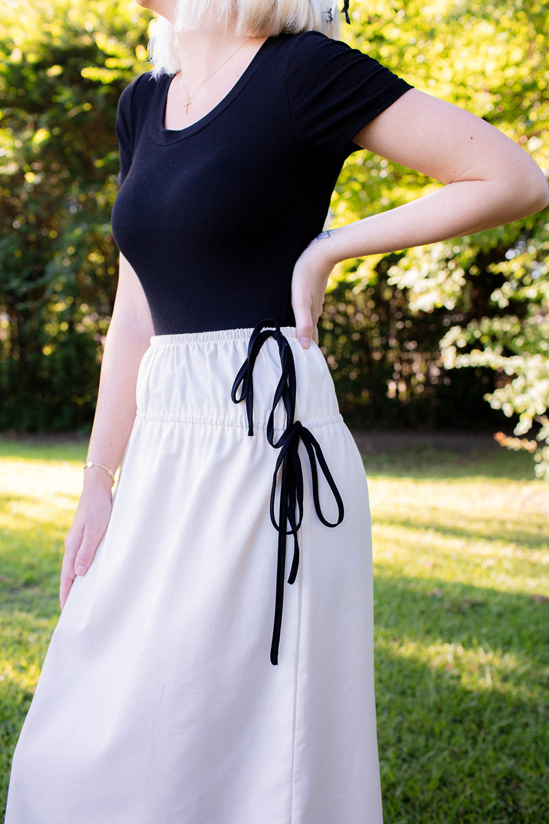 Beatrice Bow Skirt