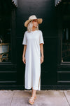 Nolyn Tshirt Dress in alpaca