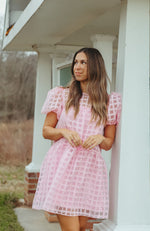 Mae Dress in pink