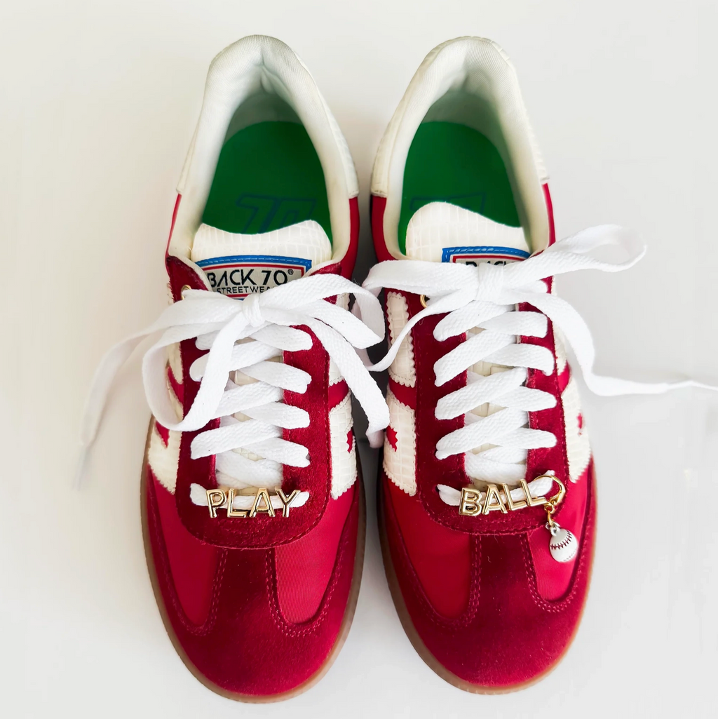 Baseball Shoe Lace Charm Set – “Play Ball”