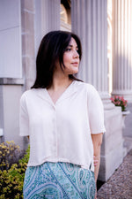 Alise Blouse in Champagne