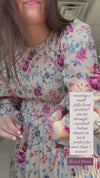 Hazel Floral Maxi Dress