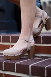 *RESTOCKED* The Reyna Suede Clogs in Taupe