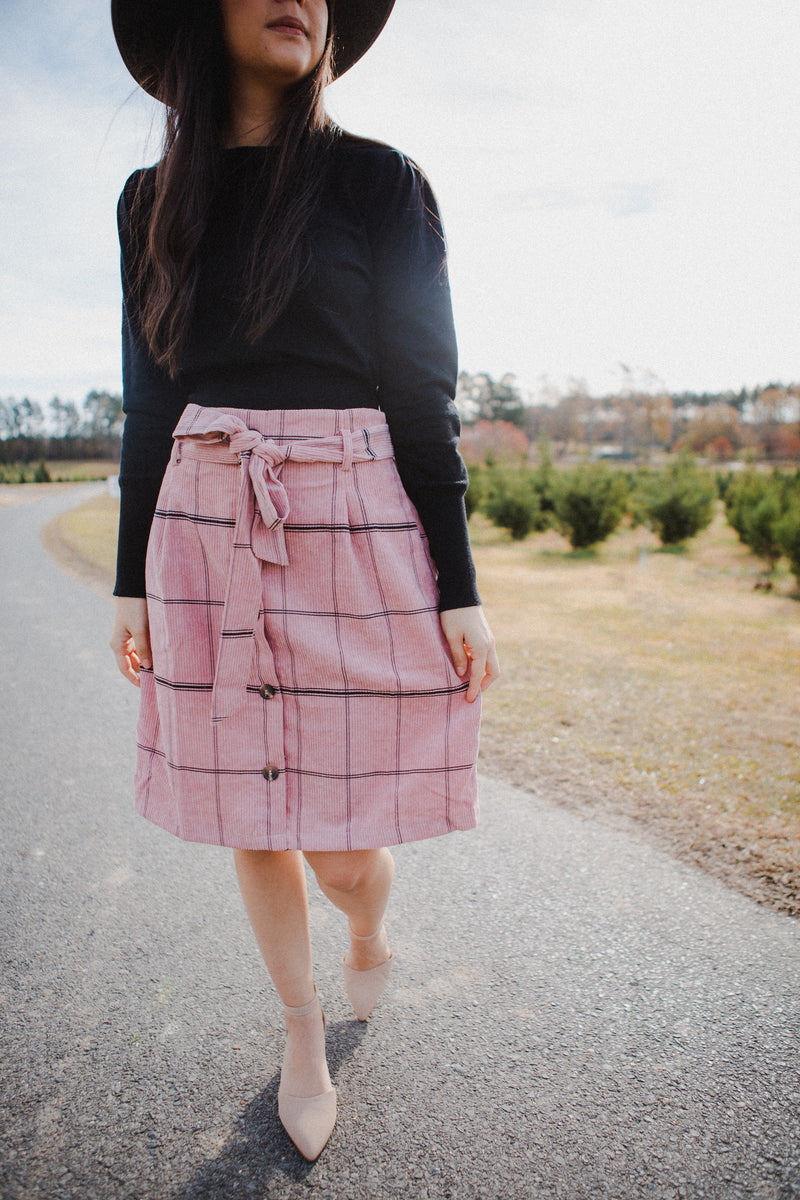 Kensington Skirt in Blush