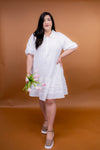 Alina Dress in White