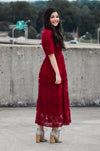 The Selena Lace Midi Dress