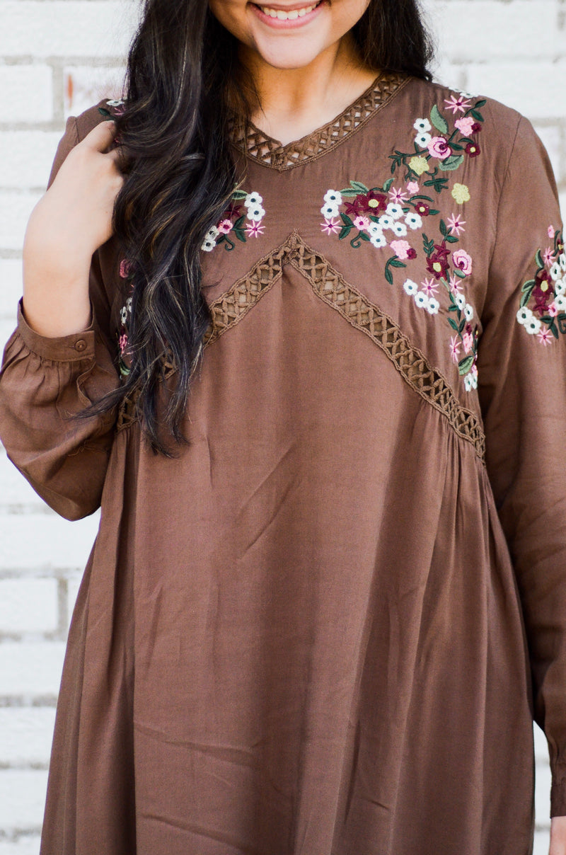 The Sydney Embroidered Dress