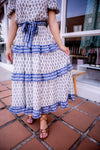 Linder Skirt Set in Blue