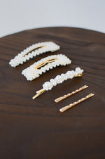The Presley Pearl Hair Clips