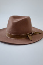 The Nicole Felt Hat in Brown